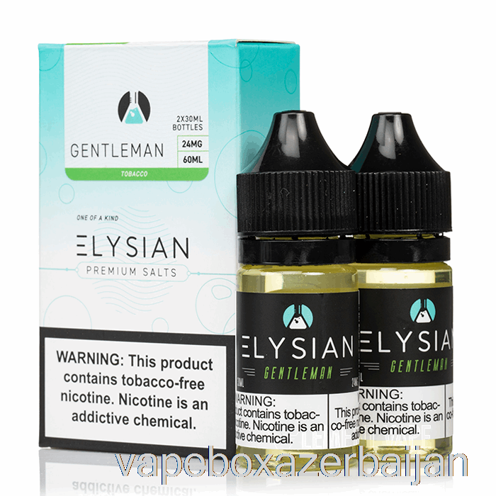 Vape Box Azerbaijan Gentleman - Elysian SALTS - 60mL 12mg